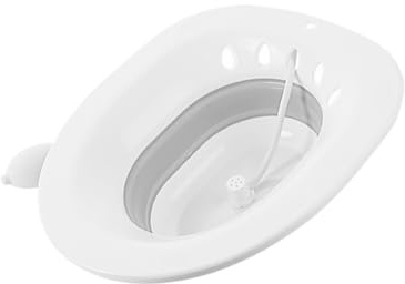 HOLIDYOYO Bidet Portatile Pieghevole per Donne e Anziani Vasca da Bagno in Pp e Tpr senza Odore Salvaspazio per Toilette e Igiene Personale