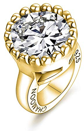 CHAMOON Charm 925 Sterling Silber Vergoldet Gold Schmuck-Anhänger für Damen Lederarmbänder