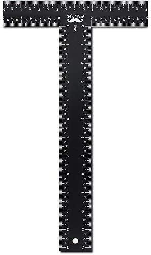 Mr. Pen - T Square, T Ruler, 12 inch Metal Ruler, T Square Ruler