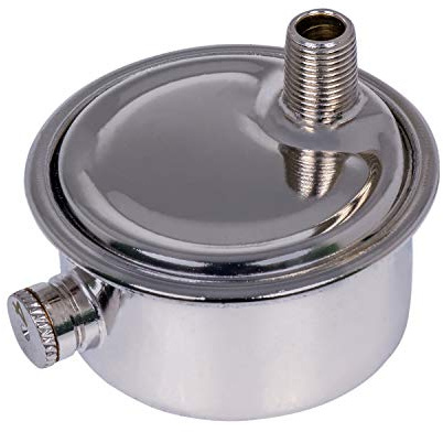 MIDLINE VALVE 1/8 Inch Air Vent No. 6, 1/8 Angled Steam Air Vent, Radiator Air Valve, Chrome Plated