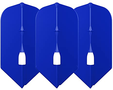 L-Style Dart Flights L6 Pro | Champagne Ring | Slim | Blue | (LS584)