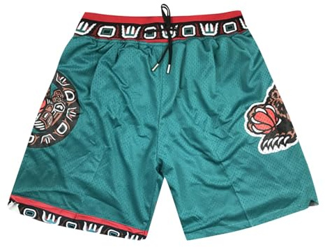 XYYYHTL Pantaloncini da Basket da Uomo per Sport Traspirante Pantaloncini Sportivi da Basket Loose Fit Aria Aperta Estivi Basketball Shorts