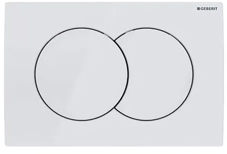 Geberit Betätigungsplatte Delta01 weiß 115.107.11.1