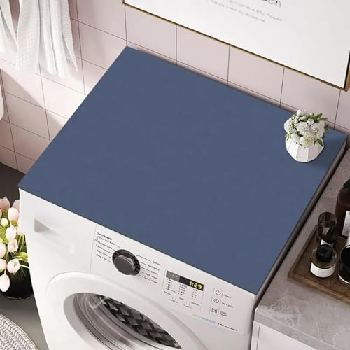 BALAMLB Housse Machine à Laver Top, AntidéRapant Housse De RéFrigéRateur,Couvercle de sèche-Linge, AntipoussièRe, SèChe Rapide,Facile Nettoyer, pour Dessus Laveuse SéCheuse D,30x40cm