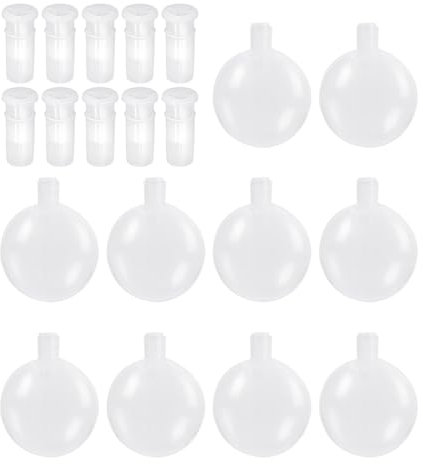 DHSBGWSX 10 stück Knetairbags, 10 Stück doppelt klingende Bb-Pfeifen, schreiendes Spielzeugzubehör, Quietschen, Quietschmaschine, interner Schallgeber für Puppen