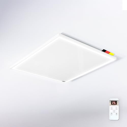 Könighaus LED Infraröd värmare - 450 watt - LED-belysning ✓ takmontering ✓ 5 års garanti ✓ dubbelt skydd ✓ fjärrkontroll ✓ dimbar ljusstyrka: kall, neutral, varm