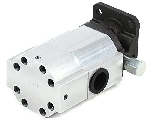 NINGXUE Hydraulic Wood Splitter Pump 2 Stage Log Splitter Pump Hydraulic Gear Pump 16 GPM 3600RPM Aluminum Log Splitter for Log Splitters High/Low Pressure 1/2 inch Shaft(3000 PSI)