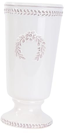 Alipis 1pezzi Vaso Floreale in Contenitore Per Piante Creativo Decorazione in Semplice Vaso Per Fiori Bianco Per Soggiorno in Famiglia