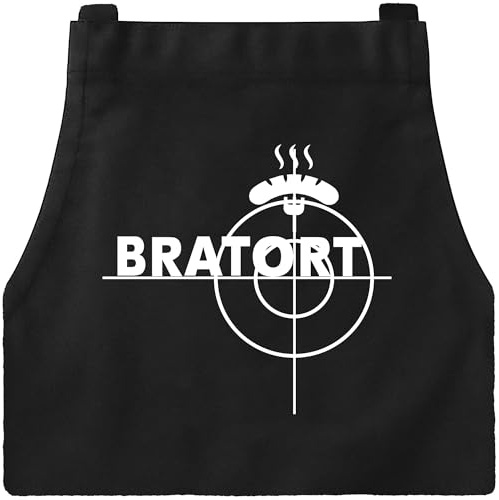 XCSJKJ Grillschürze für Männer mit Bratort, Kochschürze Herren Schürze lustig, mit 4 Tasche Grill schürze für Männer Küchenschürze Herren, Personalisiert Geschenkideen BBQ Schürze Bratort