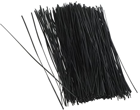 BESPORTBLE 1000 Piezas Bridas De Alambre Trenzado Flexibles para Cables y Plantas Bridas para Jardinería Herramienta para Fijar Plantas Ramas y Arbustos Alambre Resistentes