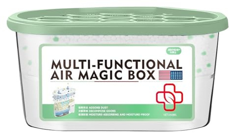 1 scatola per l'eliminazione 'umidità portatile, per interni, dispositivo di riduzione 'umidità, scatola assorbente, per armadio, cucina, camera da, bagno