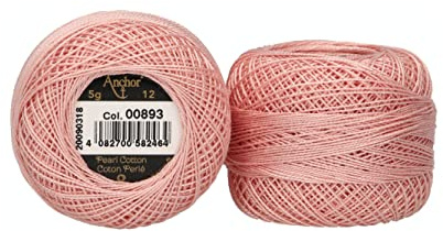 Anchor Perlgarn 12, 4596012-00893, Farbe:893, Stickgarne