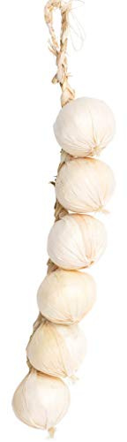 Evergreens künstliche Gemüse Girlande/künstlicher Gemüse Zopf (Zwiebel Zopf beige)