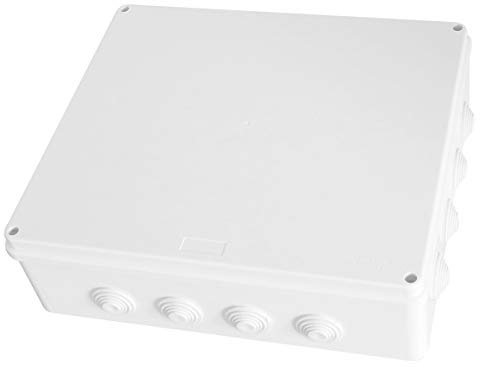 WITTKOWARE Elektro-Kabelabzweigkasten, AP/WD, IP65, 400x350x120mm, weiß