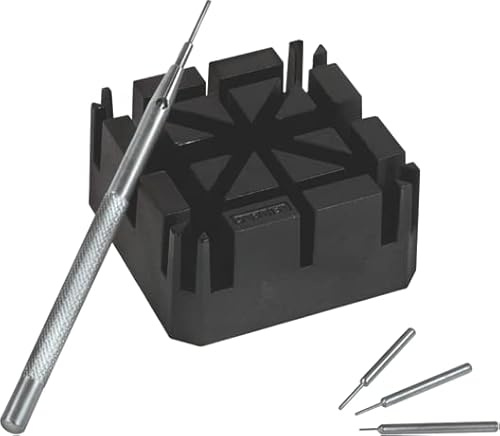 KD89 Horotec MSA10.511 - Herramienta de perno con 1 soporte para pulsera universal., Negro