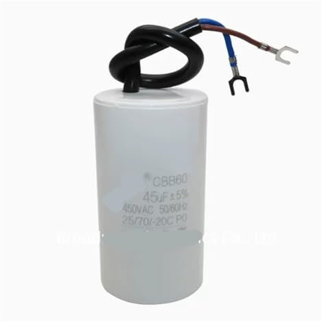 FELEA CBB60 450V Moteur Machine à Laver déshydrateur Pompe à Eau condensateur de démarrage 20UF 25UF 30UF 35UF 40UF 45UF 50UF 55UF 60UF 70UF (Size : 14UF 73X37MM)