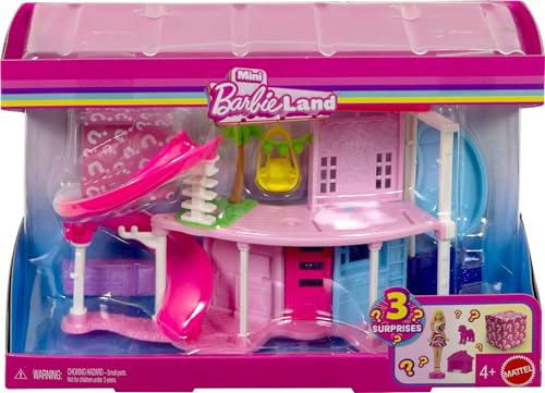 Barbie Mini BarbieLand Puppenhaus Mini Traumhaus für Mädchen ab 4 Jahren
