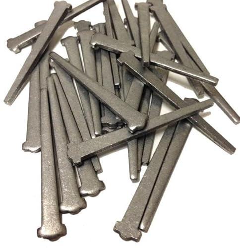 3kg Pack of 50mm Bright Cut Clasp Traditional Flooring/Floor Board Nails - 500 Nails - Reduced Splittng and High Holding Power