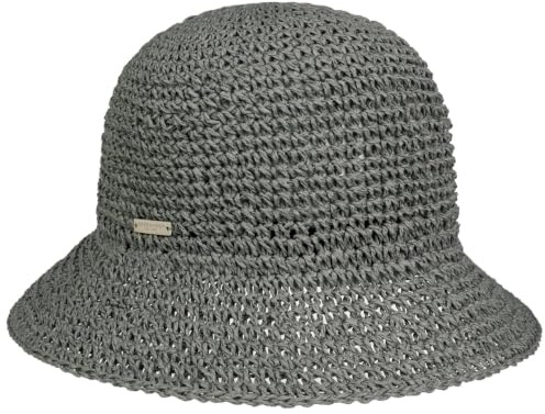 Seeberger Crochet Cloche Strohhut Sonnenhut Sommerhut Damenhut Gartenhut Strandhut Damen - Frühling-Sommer Sommer