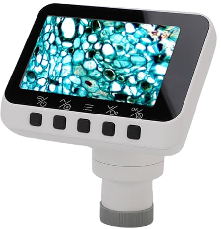 Kabellose WiFi Teleskop-Kamera-Okular, 2,8-Zoll-HD-Display für Astrophotographie und Vogelbeobachtung, 1080p-Videoaufzeichnung, 4-Stunden, Kompatibel mit 1,25