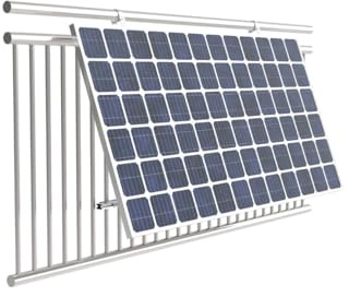 SolarModul Halterung Balkon 15–30° | Einstellbares Solar-Montageset für Balkonkraftwerk, Geländer & Wand | Aluminium AL6005-T5 | Vormontiert & Plug-and-Play | 10 Jahre Garantie