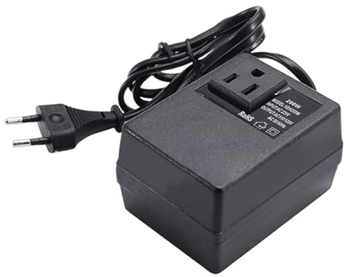 220V to 110V Converter Single Phase 220 to 110 Voltage Converter for EU-US International Step down Transformer for European Travel Power Converters Step down Transformer 220v 110v