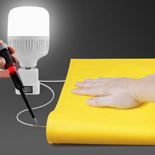 Esterilla Aislante Portátil, Herramienta Seguridad Para Socorristas Contra Electrocución, Material Resina EVA, Para Cubrir Equipos Eléctricos(10KV,35.4x39.4in/900x1000mm)