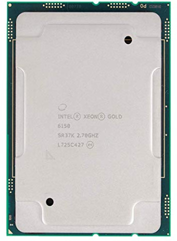 Intel Xeon Gold 6150 2,70ghz FC Lga14 24,75MB Cache Tray CPU (ricondizionato certificato)