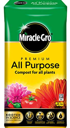 Miracle-Gro All Purpose Compost - 20 Litre BALE, (New 2021 Range)