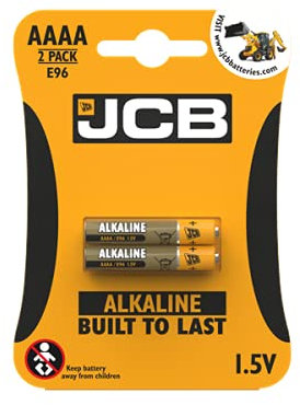 JCB AAAA ALKALINE, PACK OF 2