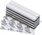 Yizhet 10 Pieza Imanes de Neodimio N52 Rectángulo Imán con Película Adhesiva para Refrigerador Foto Pizarra Blanca (48×9×4,5 mm)