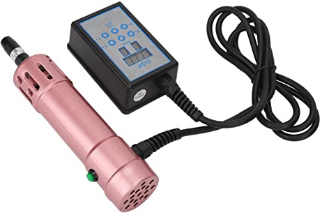 KLUFO Máquina de terapia de ondas de choque, máquina ergonómica de onda de choque ajustable profesional para hombres para tendinitis