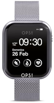 OPSOBJECTS OPS!SMARTWATCH CALL MESH (SILVER)