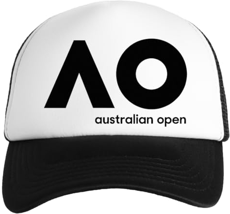 Australian Open Ao Gorra De Béisbol Blanca para Niños Snapback Unisex