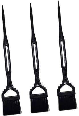 HAPINARY 3stücke Haarfärbepinsel Aus Pp Haarfärbemittel-applikatorpinsel Haartönungspinsel Friseursalonbürste Für Professionellen Salon Oder Heimgebrauch