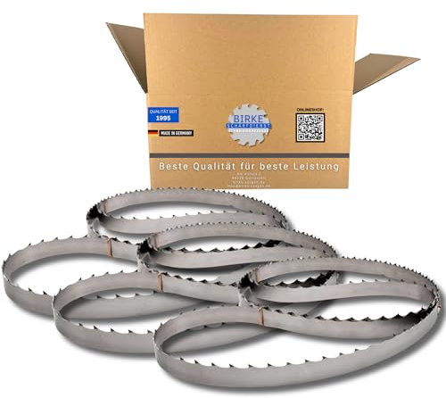 Lot de 3 lames de scie à ruban pour scie mobile 3660 mm x 35 mm x 1,1 mm ZT22 mm