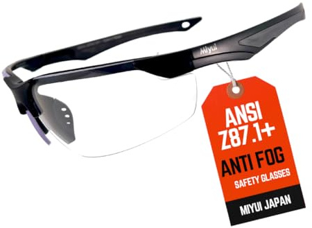 MIYUI JAPAN Gafas de tiro antivaho, gafas de seguridad para hombres y mujeres