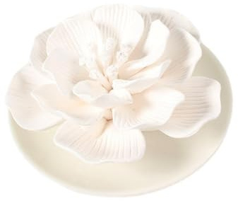 ARFUKA Duftsteine für Ätherische Öle Blume Aroma Duftstein Duftträger für Aromatherapie in Schlafzimmer Badezimmer Büro Raumduft Lufterfrischer