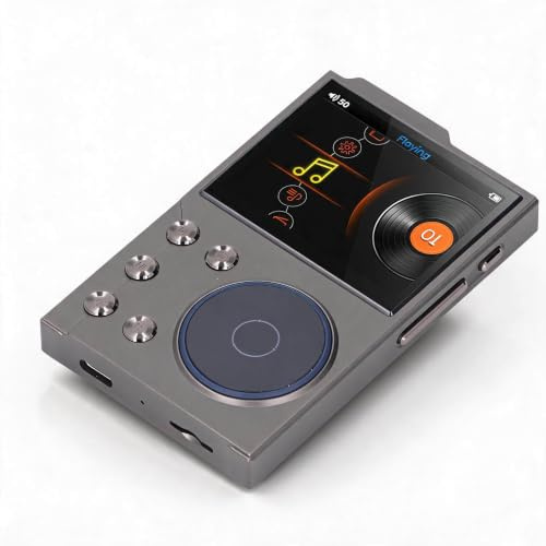HiF MP3-spelare, Hi Res Player, Digital Music Player Bluetooth 5.3 Lossless DSD FLAC HD HiFi Portable MP3-spelare