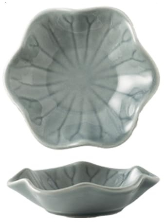 Xgvzs 1 PCS Ceramic Spoon Rest Ceramic Jewelry Tray Tea Bag Holder Dish for Ring Necklace Bracelet for Coffee Station Homes Decor Storage Accessories (Grey)