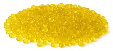 Thermostar Sensory Beads Glass 1 kg – Sensorische Glasperlen in 4 Farben | Taktile Stimulation, Wärme- & Kälteanwendung, desinfizierbar & langlebig (gelb)