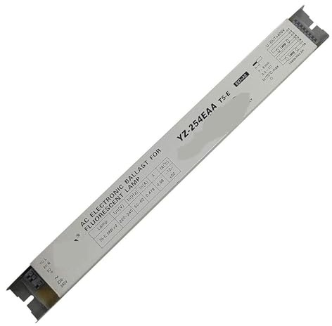 ballast électronique Lampe fluorescente YZ-254EAA T5-E 220-240V 2x54W, Ballasts électroniques AC for 2 lampes