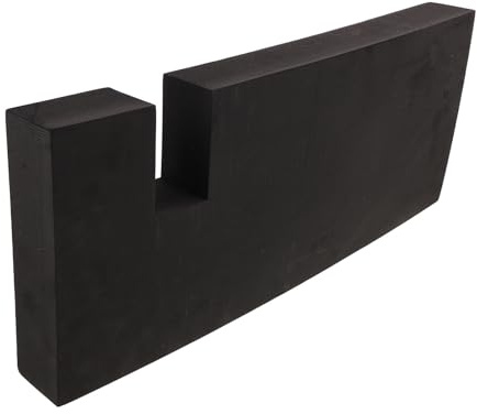 Support de Cible en Mousse pour Entraînement au Tir à l'arc, Eva Noir | Compact, Résistant aux Chocs, Facile à Ranger Transporter, pour Terrains et Stands