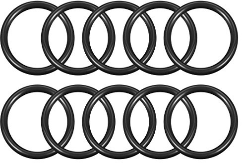 sourcing map Packung mit 10 Gummi O Ringe 50mm AD 40mm ID 5mm Breite Metrische Dichtung | Metrisch, Dichtring