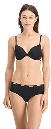 PUMA Damen Push-up Bra 1p Hang Push Up Bh, Schwarz, 70 / B EU