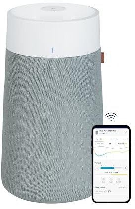 BLUEAIR Blue Pure 3450i Max Purificateur d’air pour pièces jusqu’à 103 m² – Intelligent, silencieux, HEPASilent™ | Élimine allergènes, poils d’animaux, fumée, poussière, moisissures