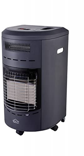 DCG GH05 stufa a gas con turbo con ventola calore 2KW ELETTRICA Piastre riscaldanti in ceramica + funzione turbo • 3 Gradi di calore • 1.5Kw-2.9Kw-4.2Kw/0,7kw(min) 1,5kw(min)