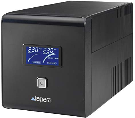 Lapara LA-ITR-1000SH Sistema de Alimentación Ininterrumpida SAI 1000VA 700W LCD Interactivo Sinusoidal