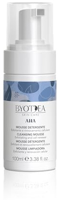 BYOTEA AHA Mousse Gesichtsreiniger Peeling & Erneuerung, 120 ml