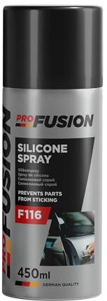 Lubricante de Silicona en Spray - Diseñado para Lubricación de Plástico Caucho Metal Vidrio y Otras Superficies - 450ml